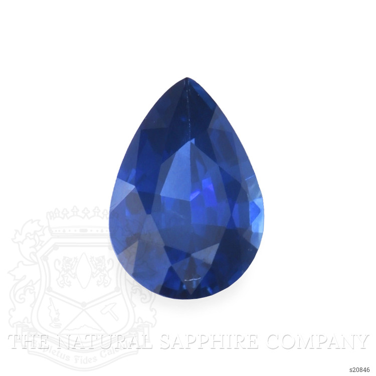 0.43 Ct. Blue Sapphire from Ceylon (Sri Lanka)