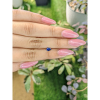 0.43 Ct. Blue Sapphire from Ceylon (Sri Lanka) Life Style