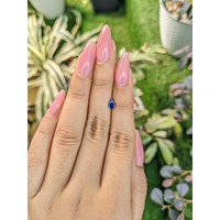 0.43 Ct. Blue Sapphire from Ceylon (Sri Lanka) Life Style