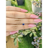 0.38 Ct. Blue Sapphire from Ceylon (Sri Lanka) Life Style