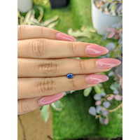 0.51 Ct. Blue Sapphire from Ceylon (Sri Lanka) Life Style