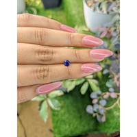 0.78 Ct. Blue Sapphire from Ceylon (Sri Lanka) Life Style