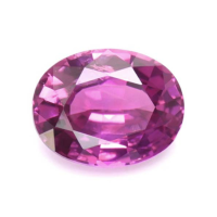0.70 Ct. Purplish Pink Sapphire from Ceylon (Sri Lanka) Video