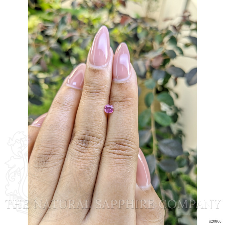 0.36 Ct. Pink Sapphire from Ceylon (Sri Lanka)