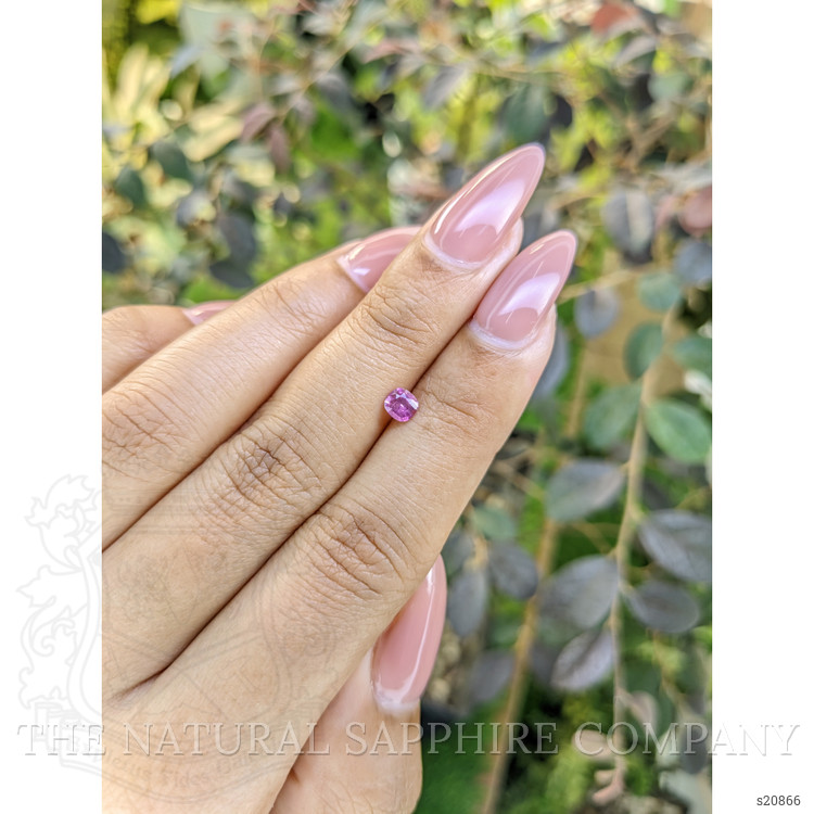 0.36 Ct. Pink Sapphire from Ceylon (Sri Lanka)