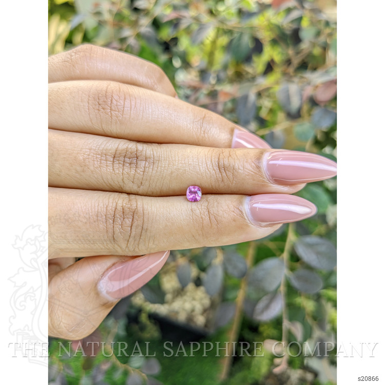 0.36 Ct. Pink Sapphire from Ceylon (Sri Lanka)