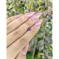0.70 Ct. Purple Sapphire from Ceylon (Sri Lanka) Life Style