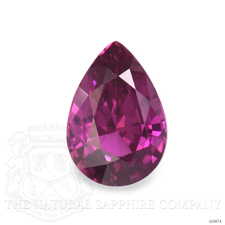 0.45 Ct. Pinkish Purple Sapphire from Ceylon (Sri Lanka)