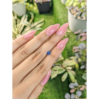 0.53 Ct. Blue Sapphire from Ceylon (Sri Lanka) Life Style