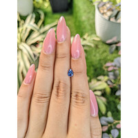 0.53 Ct. Blue Sapphire from Ceylon (Sri Lanka) Life Style