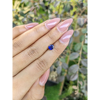 0.72 Ct. Blue Sapphire from Ceylon (Sri Lanka) Life Style
