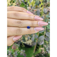 0.72 Ct. Blue Sapphire from Ceylon (Sri Lanka) Life Style