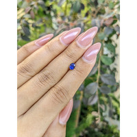 0.48 Ct. Blue Sapphire from Ceylon (Sri Lanka) Life Style