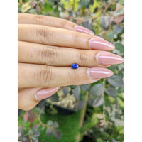 0.48 Ct. Blue Sapphire from Ceylon (Sri Lanka) Life Style