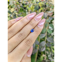0.63 Ct. Blue Sapphire from Ceylon (Sri Lanka) Life Style