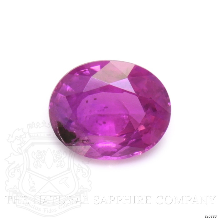 0.63 Ct. Purplish Pink Sapphire from Ceylon (Sri Lanka)