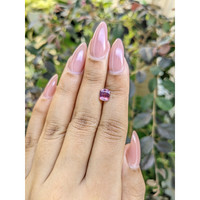 1.20 Ct. Purplish Pink Sapphire from Ceylon (Sri Lanka) Life Style