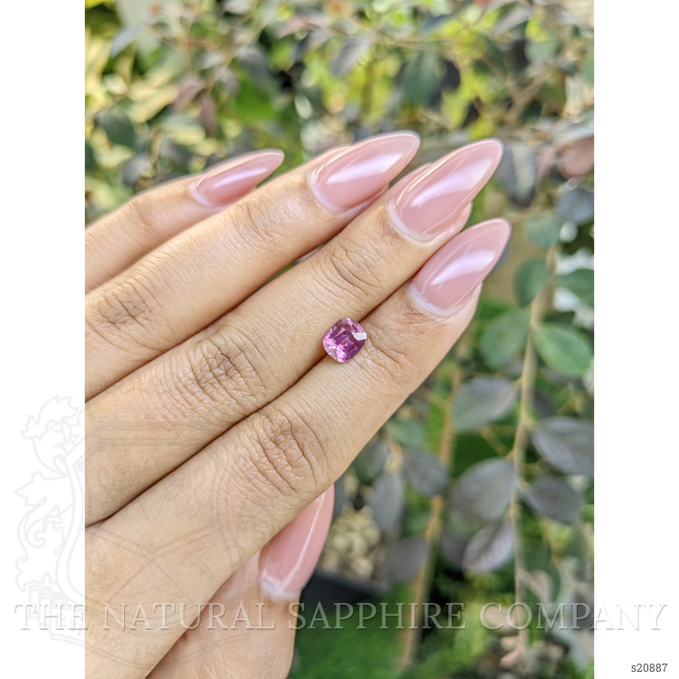1.20 Ct. Purplish Pink Sapphire from Ceylon (Sri Lanka)
