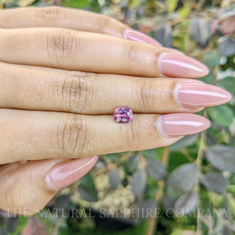 1.20 Ct. Purplish Pink Sapphire from Ceylon (Sri Lanka)