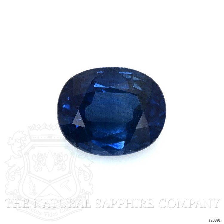 1.85 Ct. Blue Sapphire from Ceylon (Sri Lanka)