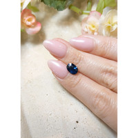 1.48 Ct. Blue Sapphire from Madagascar Life Style