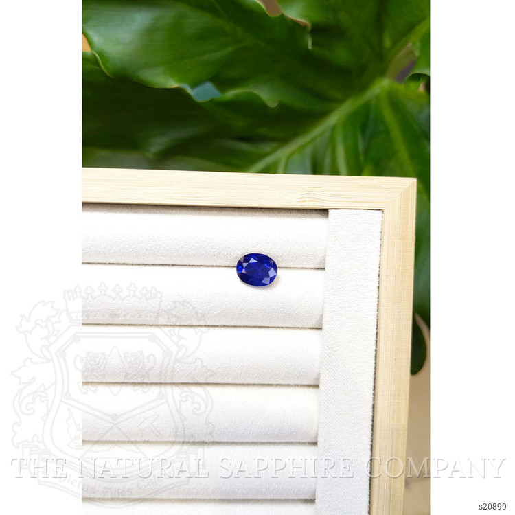 4.03 Ct. Blue Sapphire from Ceylon (Sri Lanka)