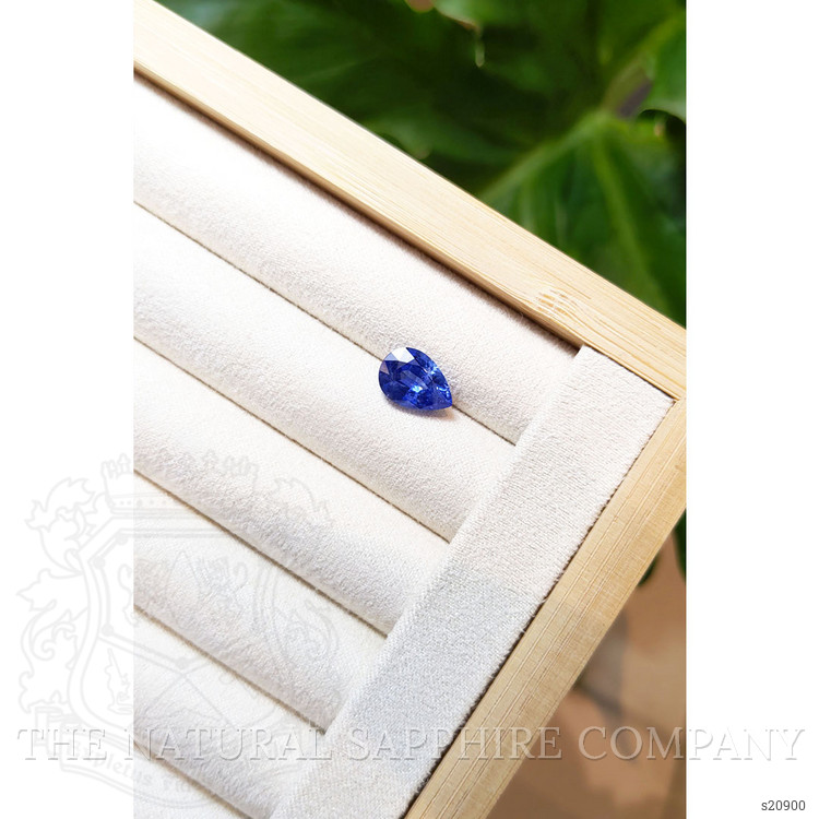 3.33 Ct. Blue Sapphire from Ceylon (Sri Lanka)