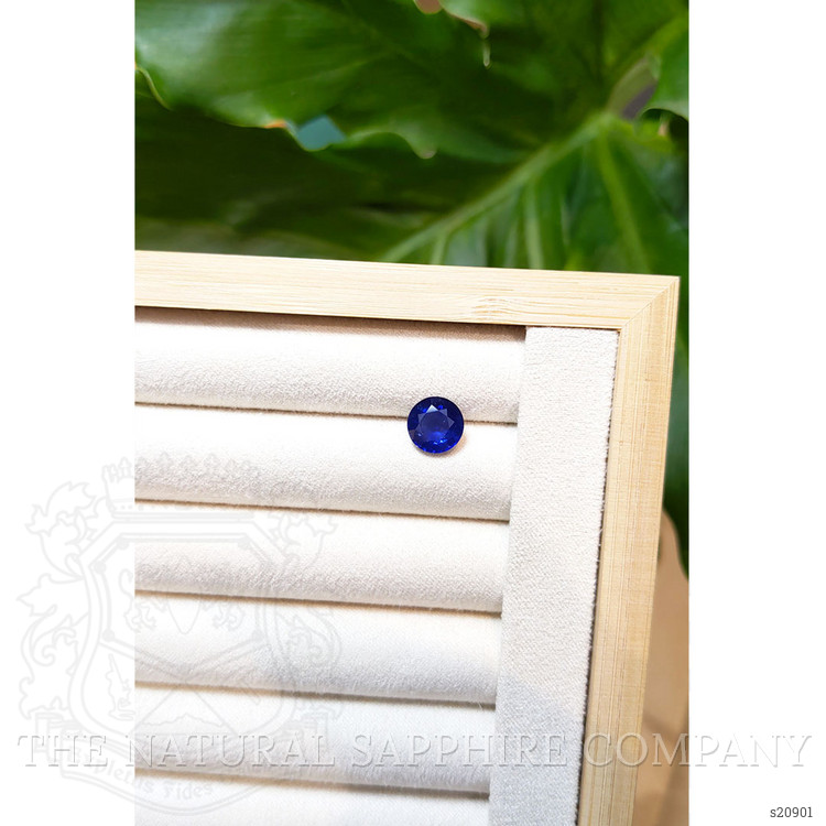 3.23 Ct. Blue Sapphire from Ceylon (Sri Lanka)