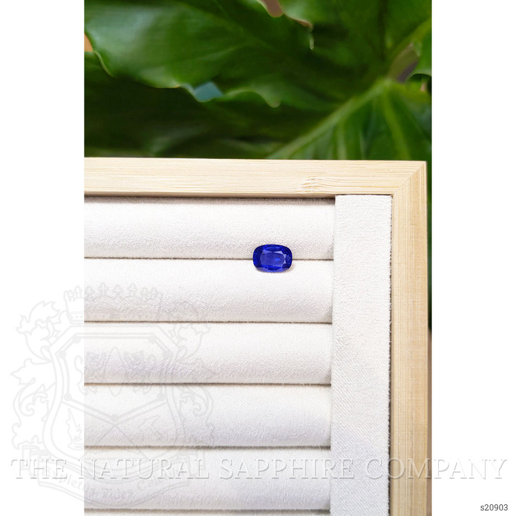 2.92 Ct. Blue Sapphire from Ceylon (Sri Lanka)