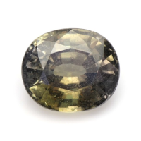 4.22 Ct. Greenish Brown Sapphire from Ceylon (Sri Lanka) Video