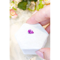 1.68 Ct. Purplish Pink Sapphire from Madagascar Life Style