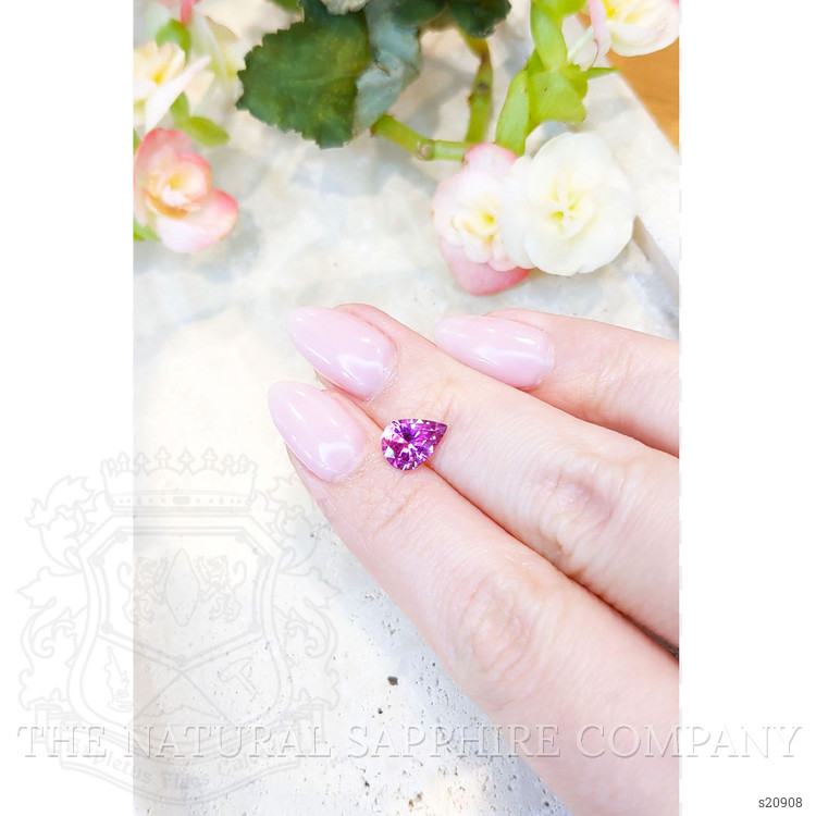 1.68 Ct. Purplish Pink Sapphire from Madagascar