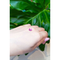 1.47 Ct. Pink Sapphire from Madagascar Life Style