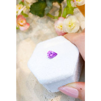 1.86 Ct. Purplish Pink Sapphire from Madagascar Life Style