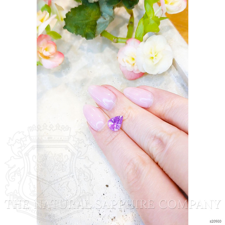 1.86 Ct. Purplish Pink Sapphire from Madagascar