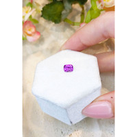0.98 Ct. Purplish Pink Sapphire from Madagascar Life Style