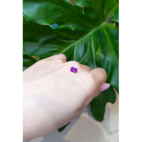 1.13 Ct. Purple Sapphire from Madagascar Life Style