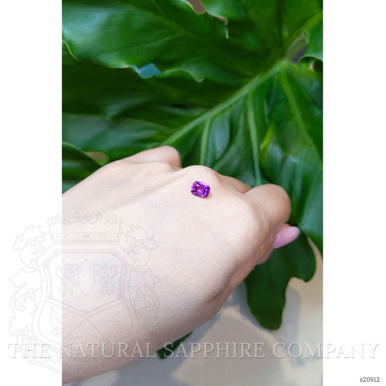 1.13 Ct. Purple Sapphire from Madagascar