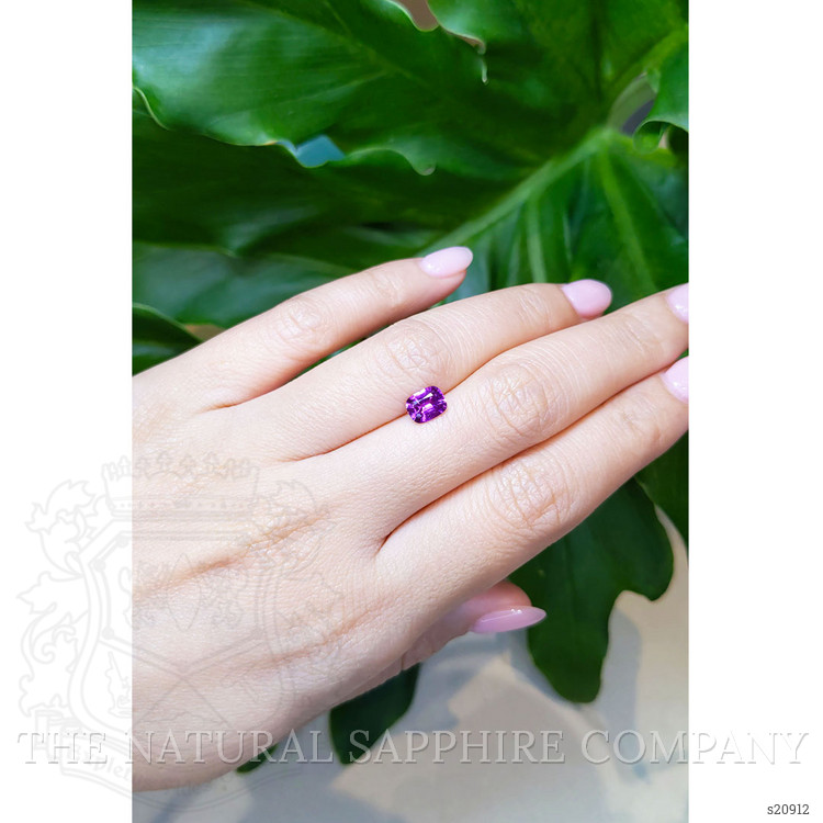 1.13 Ct. Purple Sapphire from Madagascar