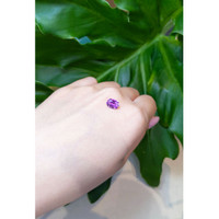1.70 Ct. Purple Sapphire from Madagascar Life Style