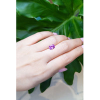 1.70 Ct. Purple Sapphire from Madagascar Life Style