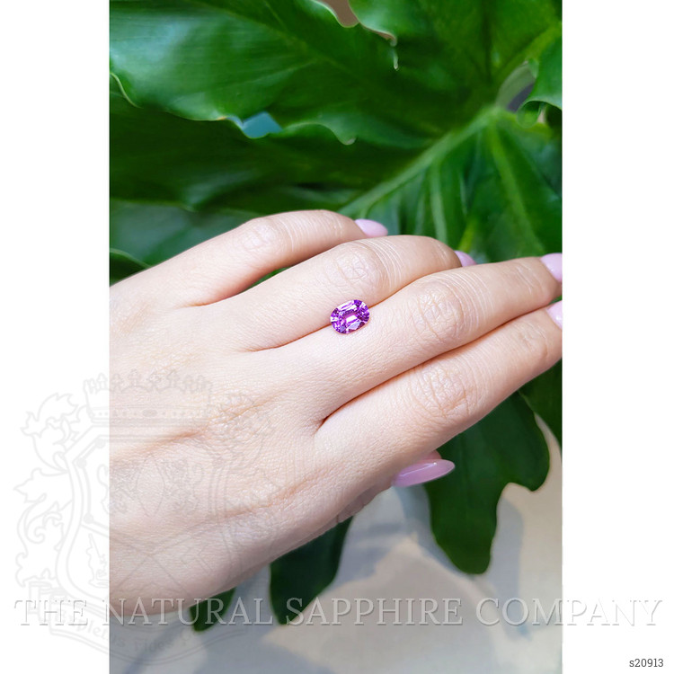 1.70 Ct. Purple Sapphire from Madagascar