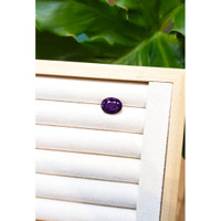 7.07 Ct. Purple Sapphire from Ceylon (Sri Lanka) Life Style