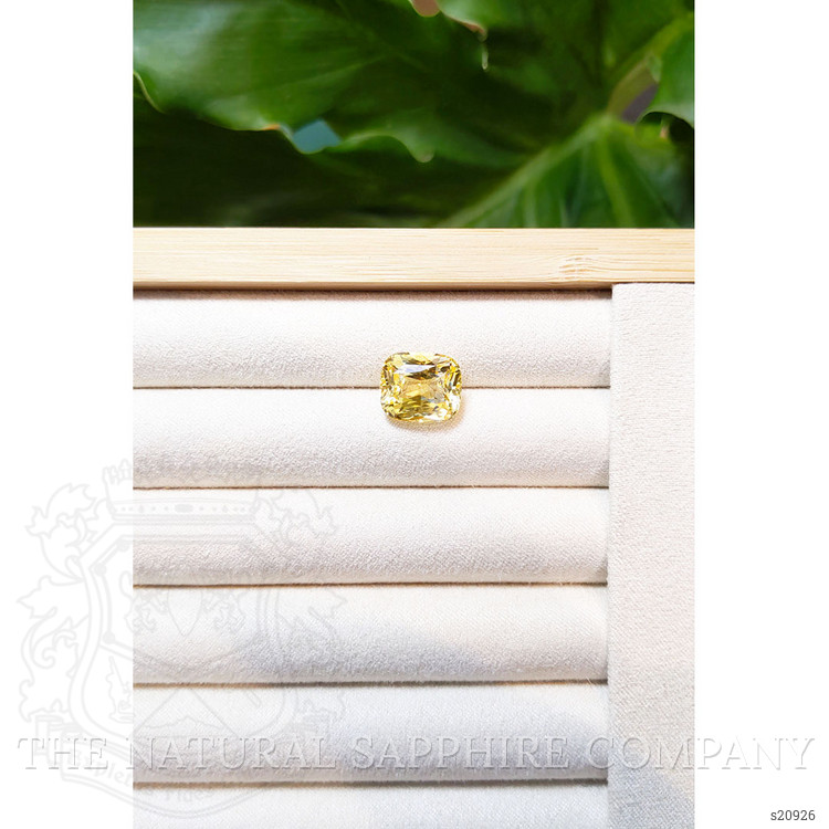 9.11 Ct. Yellow Sapphire from Ceylon (Sri Lanka)