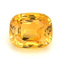 3.06 Ct. Orangish Yellow Sapphire from Ceylon (Sri Lanka) Video