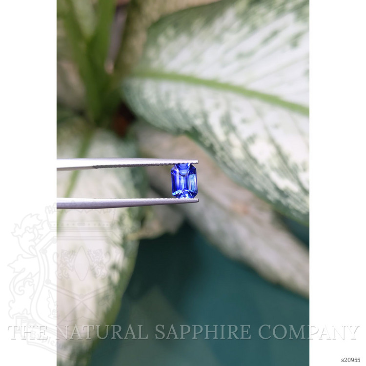 1.02 Ct. Blue Sapphire from Ceylon (Sri Lanka)