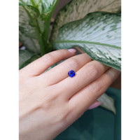 1.36 Ct. Blue Sapphire from Ceylon (Sri Lanka) Life Style