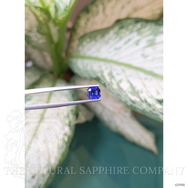 1.36 Ct. Blue Sapphire from Ceylon (Sri Lanka)