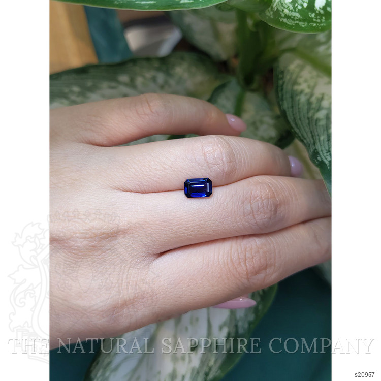 1.43 Ct. Blue Sapphire from Ceylon (Sri Lanka)