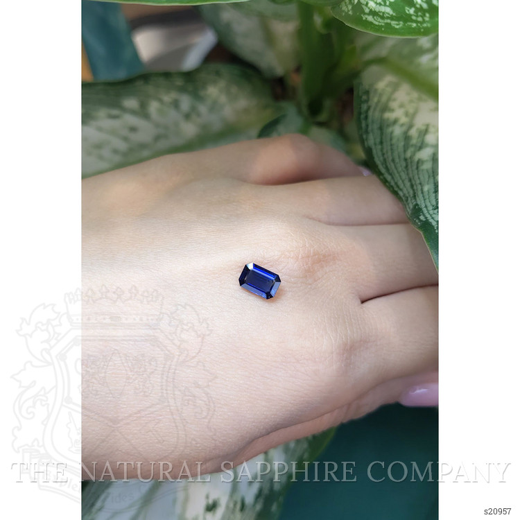 1.43 Ct. Blue Sapphire from Ceylon (Sri Lanka)